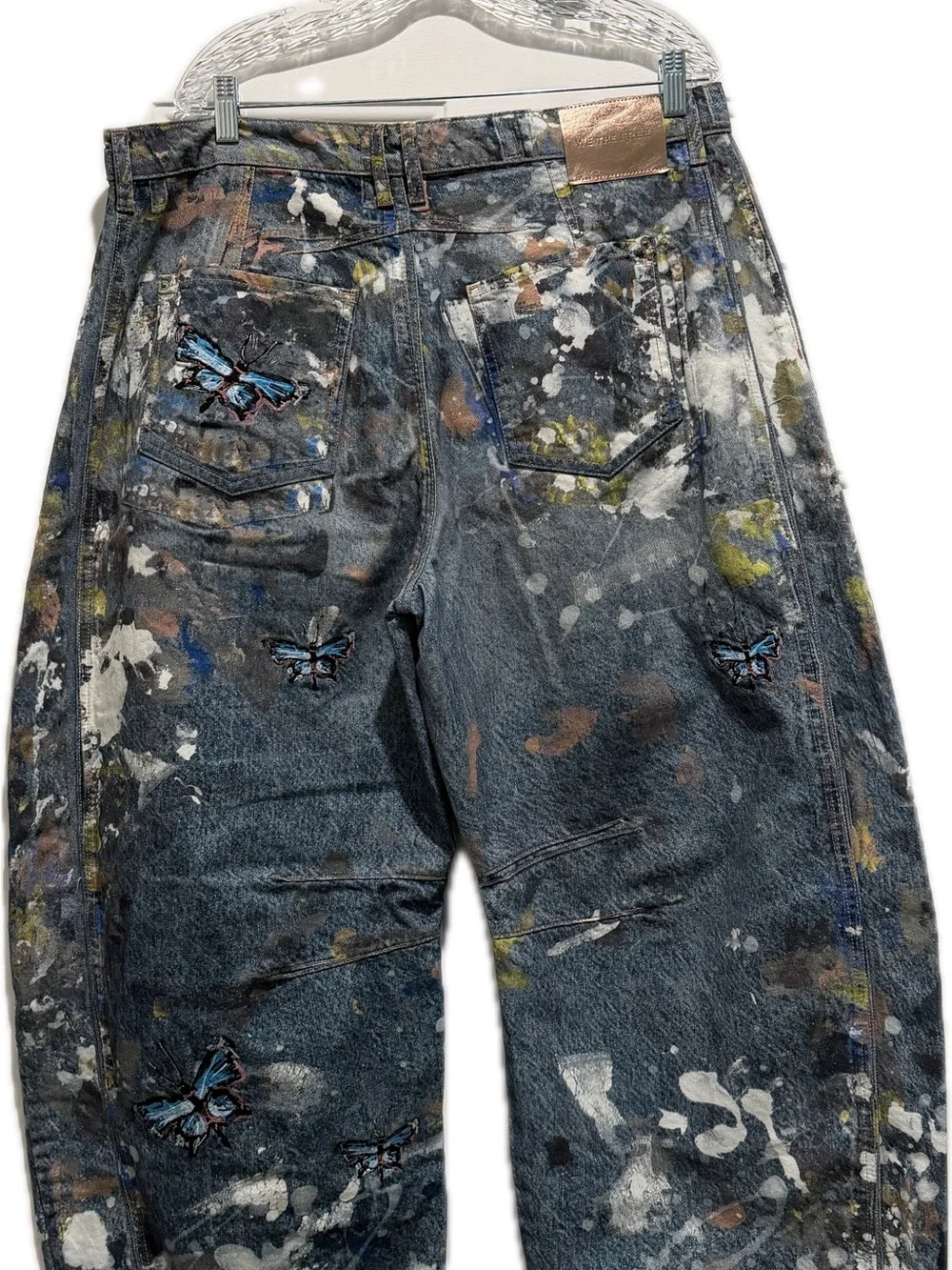 We The Free Good Luck Barrel Illusions Jeans